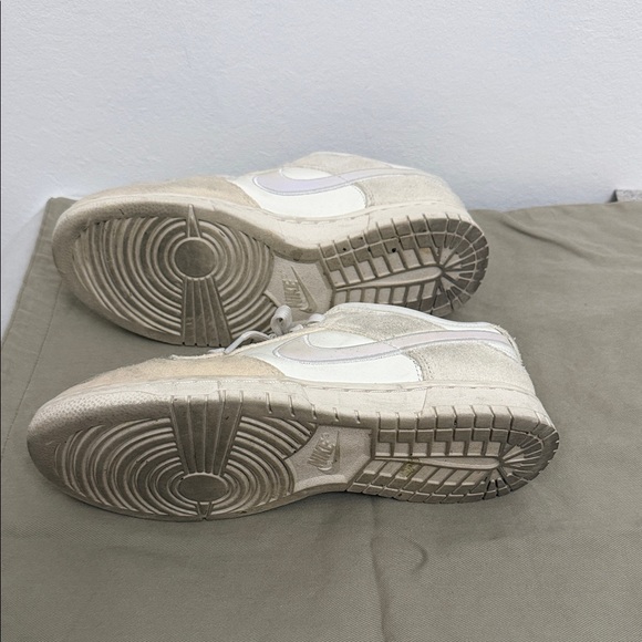 Nike Dunk Low Basketball Sneaker (Women) - White and Cream - Picture 5 of 5